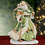 Edmund Sullivan Gift of Irish Blessings Musical Santa Collectible Figurine